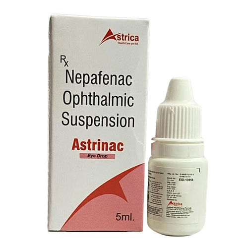 General Medicines 5 Ml Nepafenac Ophthalmic Suspension Eye Drops