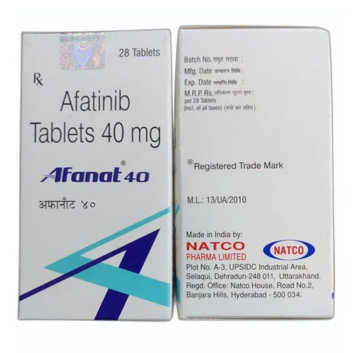 40 Mg Afatinib Tablets Origin: India