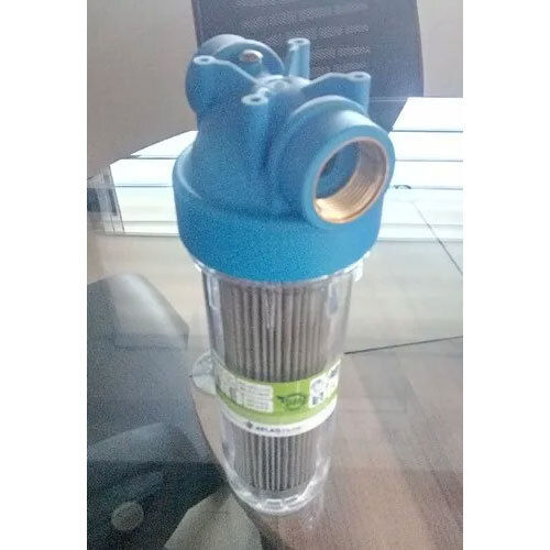 Blue Industrial Pp Cartridge Filter Housing