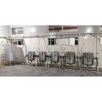 Industrial Kitchen Chimney - 500 Litre Capacity, Stainless Steel Material, Electric Power Source, Floor Standing Design, Hotel Use