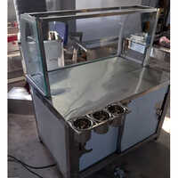 Stainless Steel Pani Puri Counter