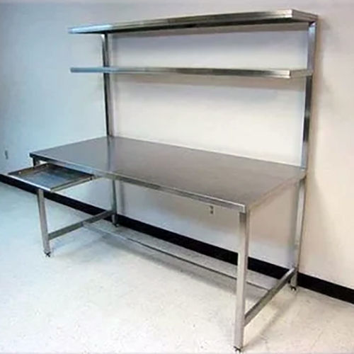 Silver Stainless Steel Packing Table