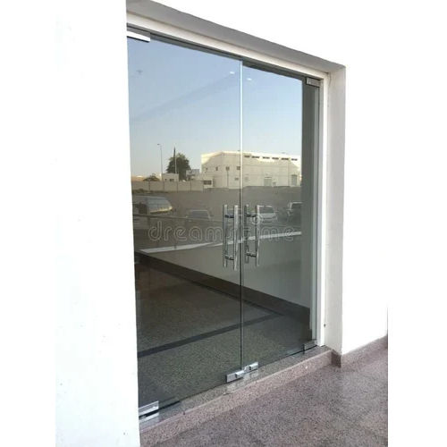 Transparent Toughened Glass Door