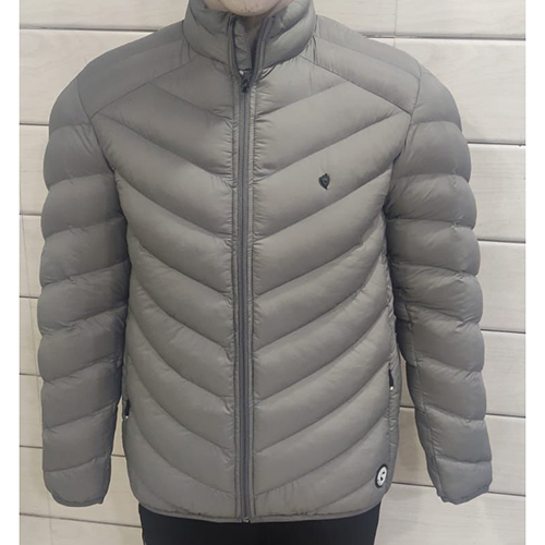 Mens Solid Puffer Jacket