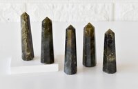 Labradorite obelisk  Point Crystal Tower