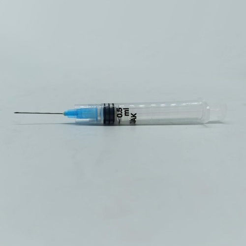 0.5 Ml Syringe With Needle Grade: Medical Grade