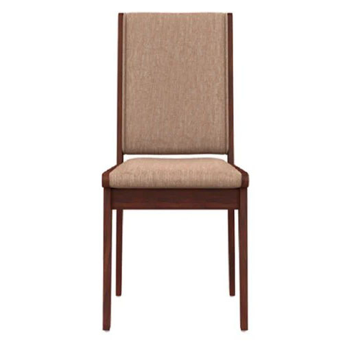 Light Brown And Fine Walnut Godrej Bliss Dining Chair