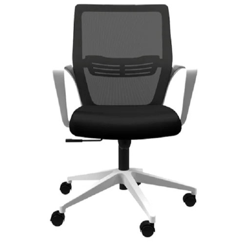 Black Godrej Sally Mid Back Office Chair