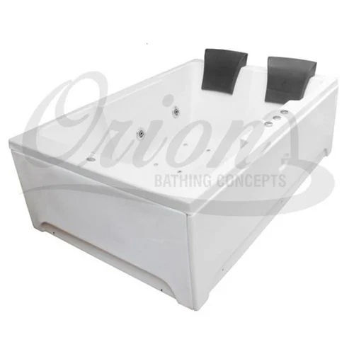 White Acrylic Jacuzzi Bathtub