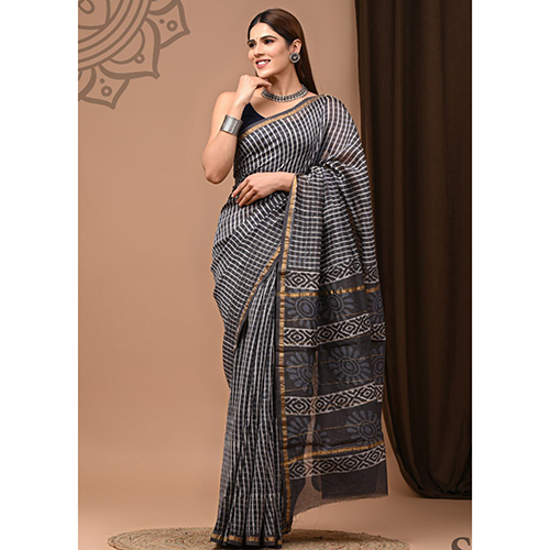 Stylish Chanderi Saree