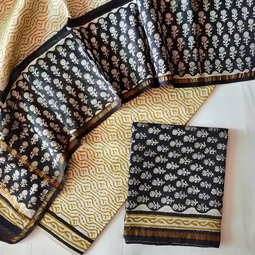 Fancy Chanderi Suit