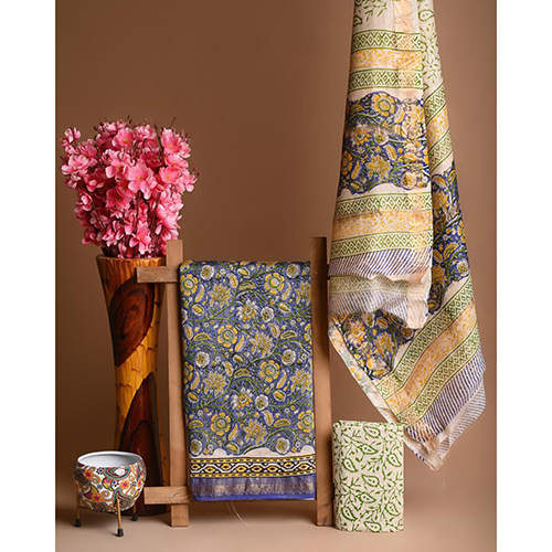 Cotton Maheshwari Suit