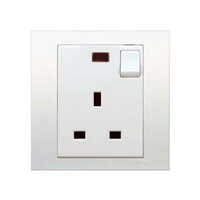 Connector Industrial 3 Pin Switch Socket 250v 6a Wall Mounted