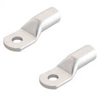 Aluminium Forged Cable Lugs - 21mm Diameter, 77mm Cable Capacity, Silver Plated Finish, Corrosion Resistant, Versatile For Industrial Use