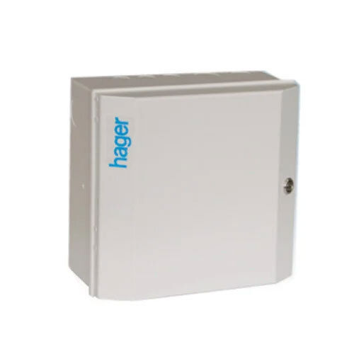 White Hager Distribution Box