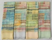 Chiffon Printed Fabric - Color: Multicolor