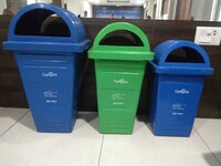 80 Litre Dome Shape Plastic Dustbin