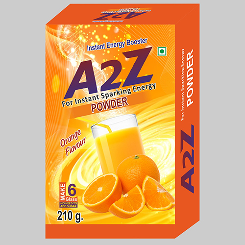 210g Orange Flavour Instant Energy Booster Powder