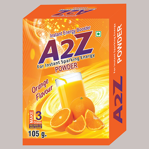 105g Orange Flavour Instant Energy Booster Powder