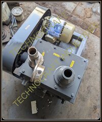 Double Stage Belt Drive Rotary Vane Vacuum Pump