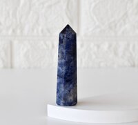 Sodalite Obelisk Point Crystal Tower