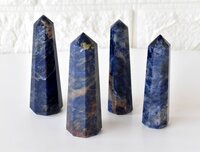 Sodalite Obelisk Point Crystal Tower