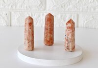 Sunstone Obelisk Point Crystal Tower - Grade: Aaa