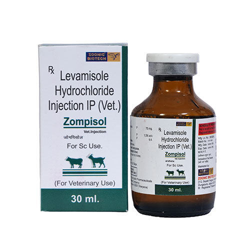 Liquid 30Ml Levamisole Hydrochloride Injection Ip