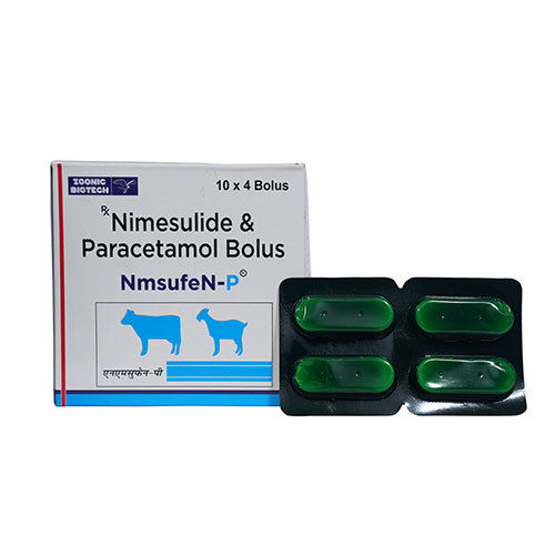 Nimesulide And Paracetamol Bolus Tablets Ingredients: Solution Compound