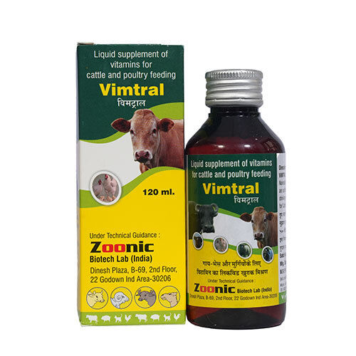120ml Liquid Supplement Of Vitamins For Cattle And Poultry Feeding