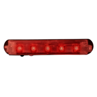 Solar Red Flag Light For Crash Barrier
