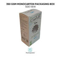 350 Gsm Monocarton 100% Sustainable And Eco-Friendly, Multicolor Printing With Embelishments