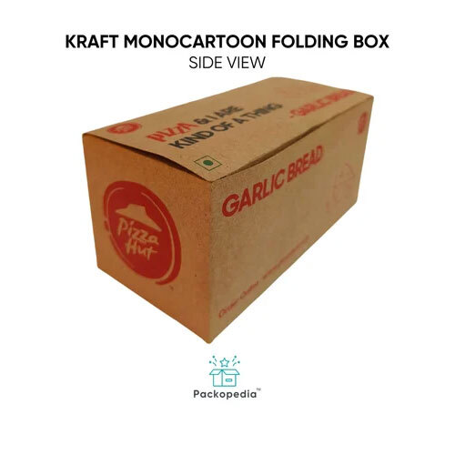 Kraft Monocartoon Folding Box
