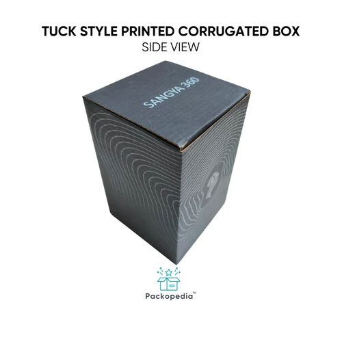 Tuck Style Strong, Lightweight Printed Corrugated Packaging Cardboard Box