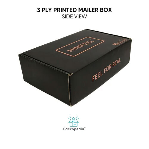 3 Ply Printed Corrugated Branded Mailer Box For Cosmetic Brands