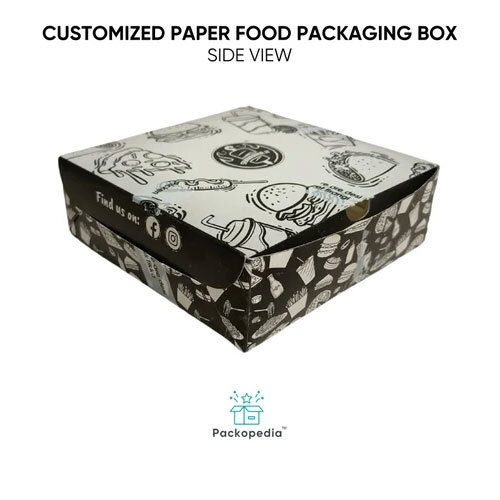 Customized Paper Food Packaging Box - Color: Multicolour