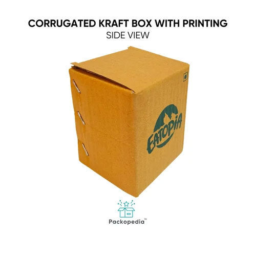 Tuck Style Printed Corrugated Packaging Cardboard Box - Material: Paper