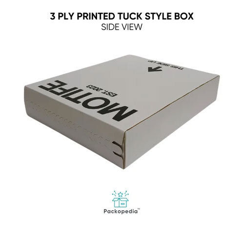 3 Ply Printed Tuck Style Box With Tear-in Mechanism For Unboxing ...