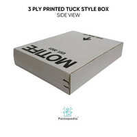 3 Ply Printed Tuck Style Box With Tear-In Mechanism For Unboxing