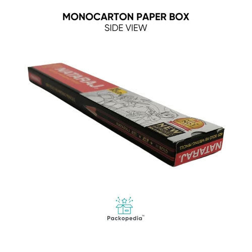 Customized Monocarton Paper Box - Finishing: Matte Lamination