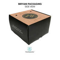 Customized Monocarton Packaging for Biryani