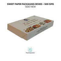 Sweet Paper Packaging Boxes - 500 gms