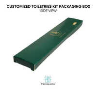 Sustainable & Customized Toiletries Kit Packaging Box Comb