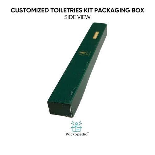 Sustainable & Customized Toiletries Kit Packaging Box Dental Kit