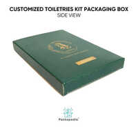 Sustainable & Customized Toiletries Kit Packaging Box Loofah