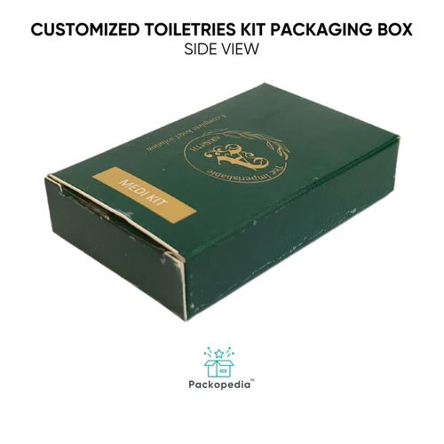 Sustainable & Customized Toiletries Kit Packaging Box Medi Kit
