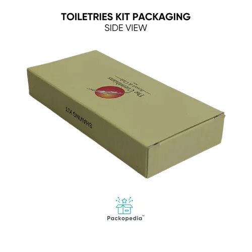 Customized Toiletries Kit Packaging - Finishing: Matte Lamination