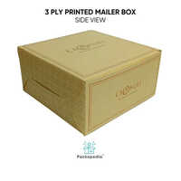 Printed Cake Box - 500 Gms With Lamination And Foiling