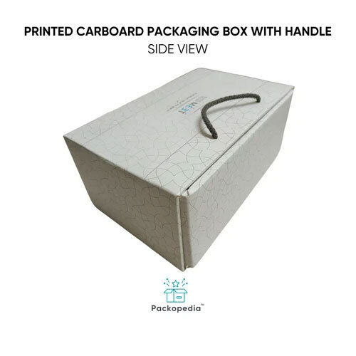 Printed Carboard Packaging Box With Handle