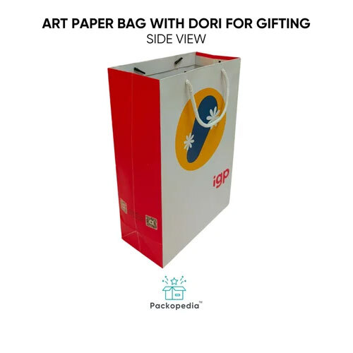 Art Paper Bag with dori for Gifting